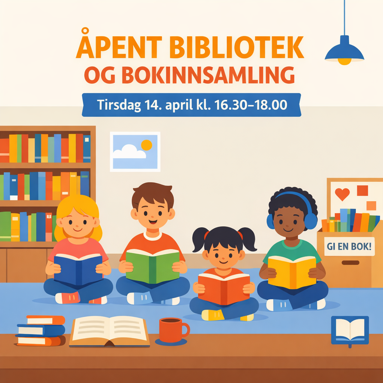 en gruppe barn i et klasserom